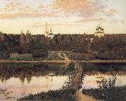 Levitan, Isaak The noiseless closter oil painting picture wholesale